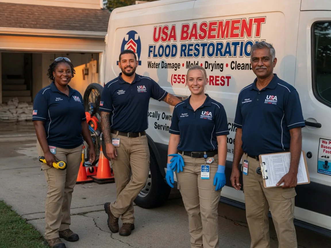 Basement Flood Cleanup company in Dowell, MD